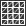 The Display Grid toggle of the quick option bar, a small white grid icon.